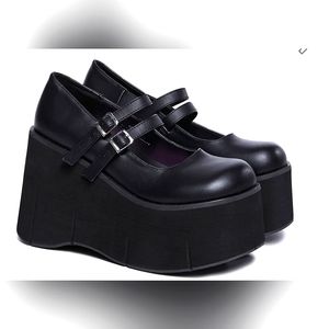 Demonia Dollhaus Mary Janes Platform
